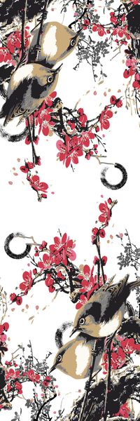 中国风印花华亿平台图片