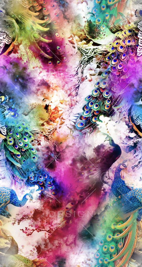 抽象印花华亿平台图片