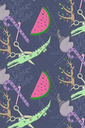 活泼印花华亿平台图片