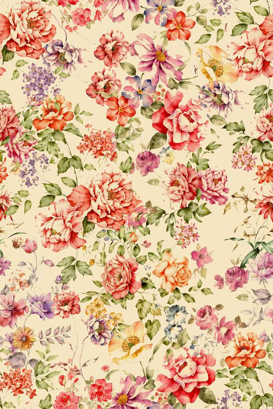 欧式复古花卉印花华亿平台图片