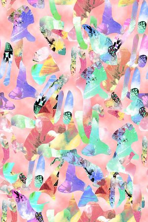 潮流大牌印花华亿平台图片