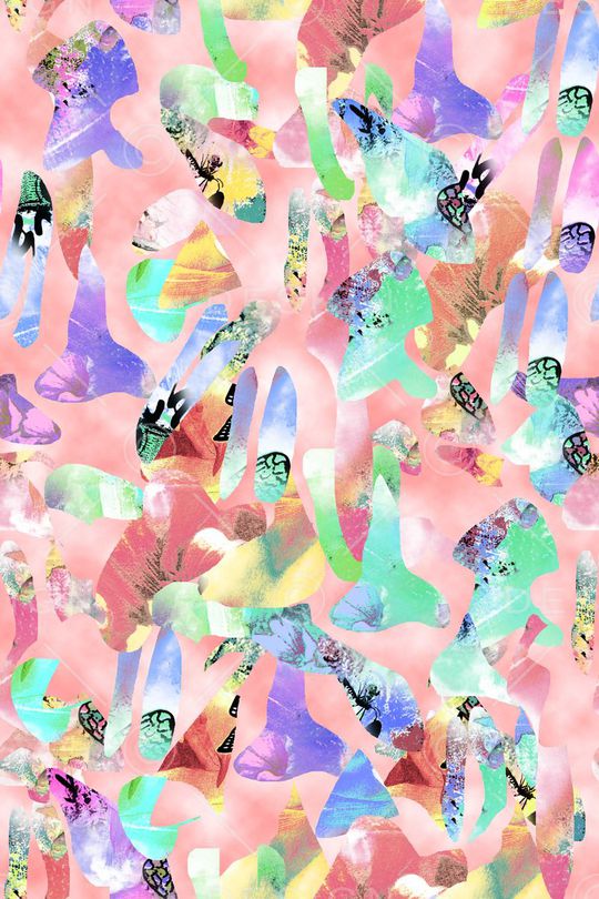 潮流大牌印花华亿平台图片