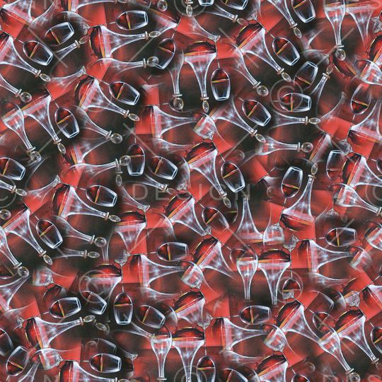 红酒印花华亿平台图片