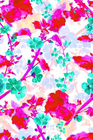 水彩印花华亿平台图片