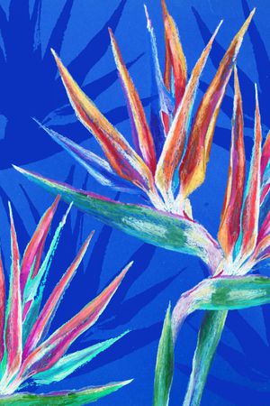 handmade crayon印花华亿平台图片