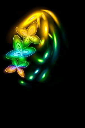 运动光晕发光印花印花华亿平台图片