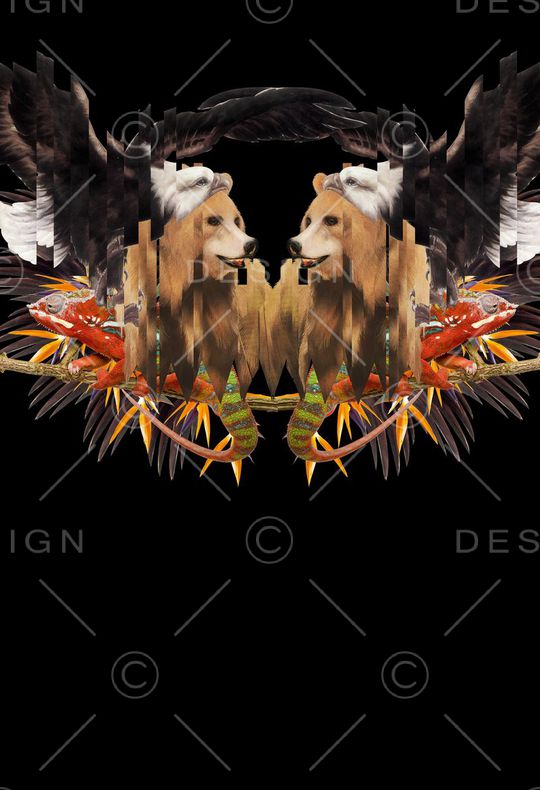 时尚大牌印花华亿平台图片