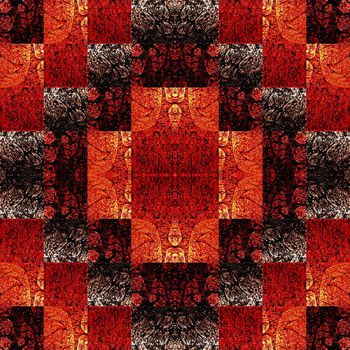 473054-时尚潮流中国风几何拼图花卉