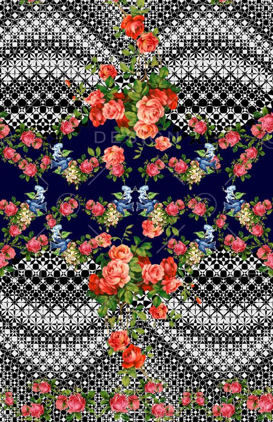 时尚印花华亿平台图片