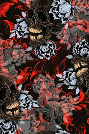 哥特印花华亿平台图片