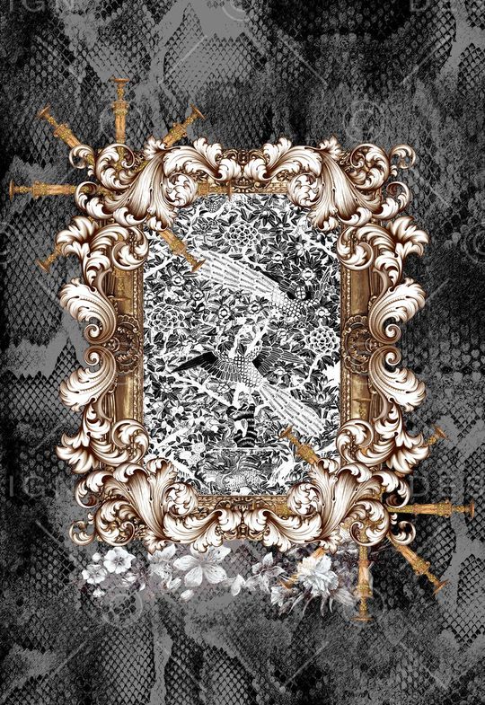 时尚大牌印花华亿平台图片