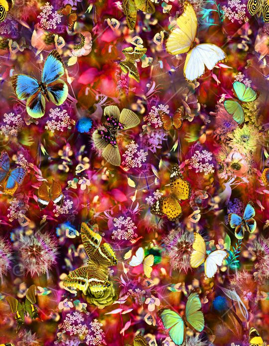 抽象印花华亿平台图片