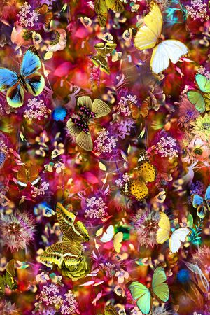 抽象印花华亿平台图片