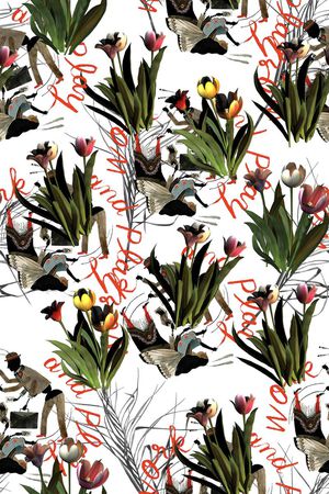 英文印花华亿平台图片