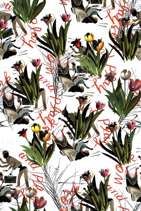 英文印花华亿平台图片