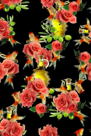 柔和调印花华亿平台图片