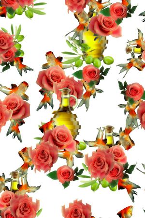 柔和调印花华亿平台图片