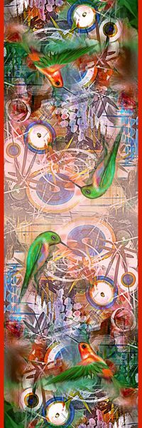 鸟印花华亿平台图片