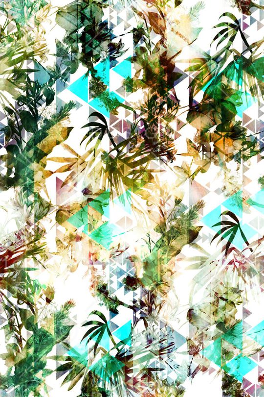 抽象印花华亿平台图片