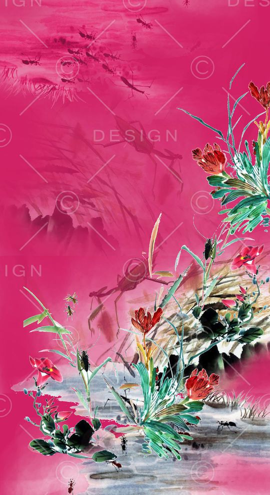 定位中国风印花华亿平台图片