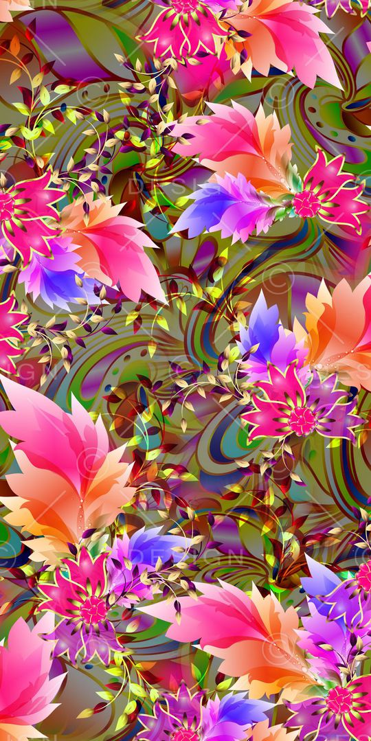 抽象几何印花华亿平台图片