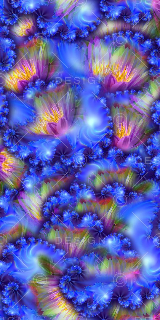 抽象几何印花华亿平台图片