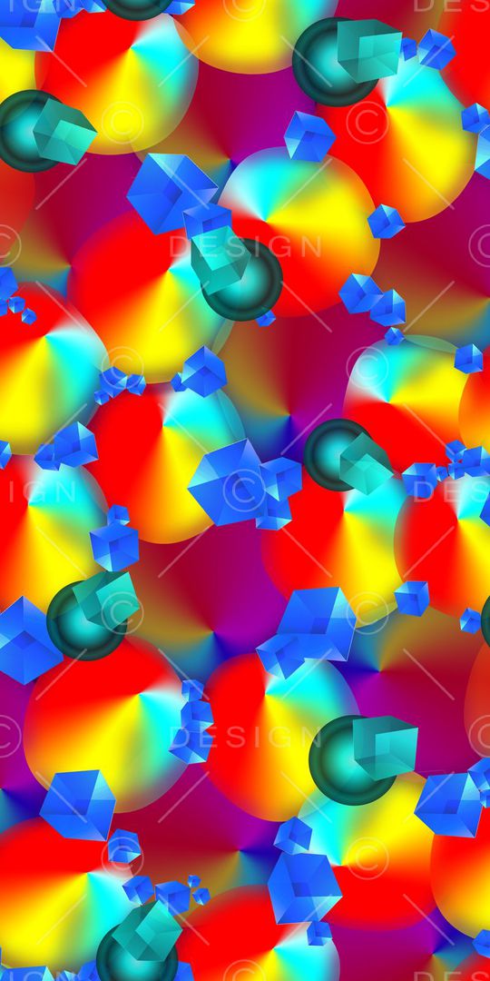 圆形 正方形印花华亿平台图片