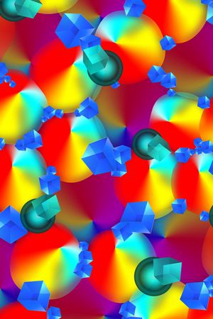 圆形 正方形印花华亿平台图片