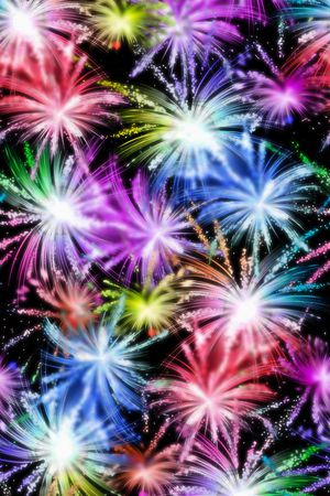 烟花印花华亿平台图片