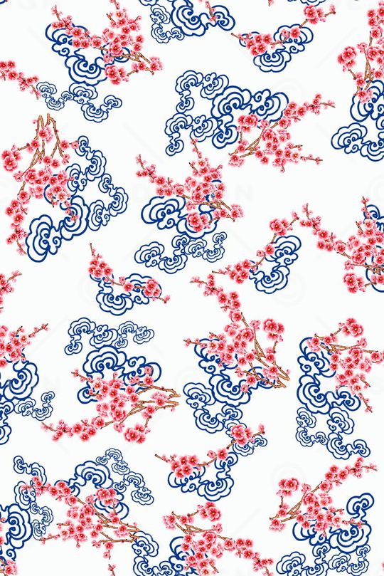 云纹印花华亿平台图片