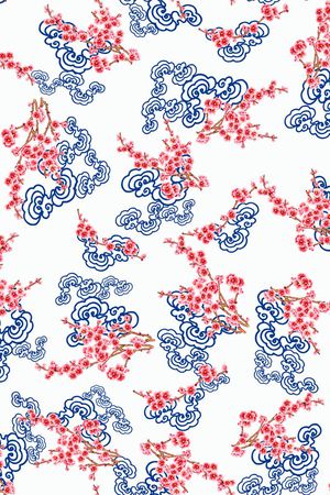 云纹印花华亿平台图片