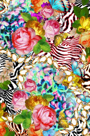 油画花卉印花华亿平台图片