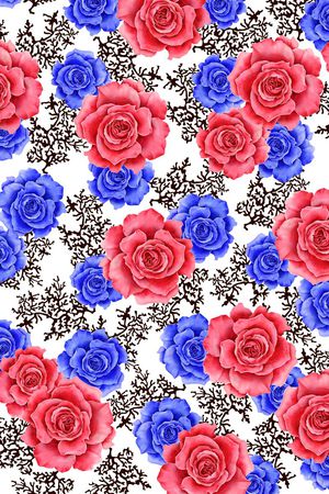 抽象几何底纹印花华亿平台图片