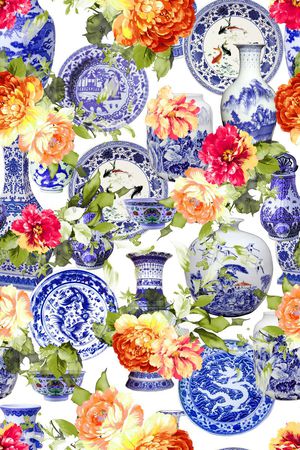 花朵印花华亿平台图片