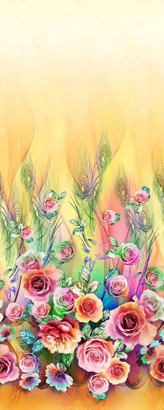 抽象过渡渐变印花华亿平台图片