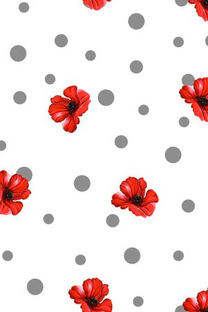 波点印花华亿平台图片