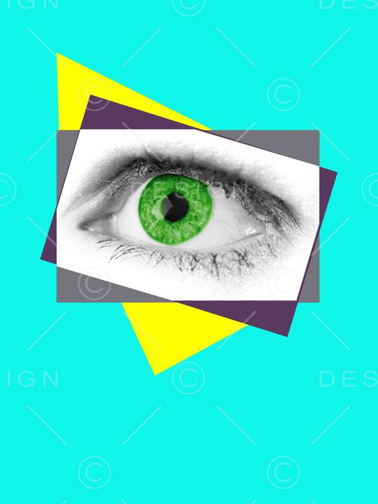 色块印花华亿平台图片