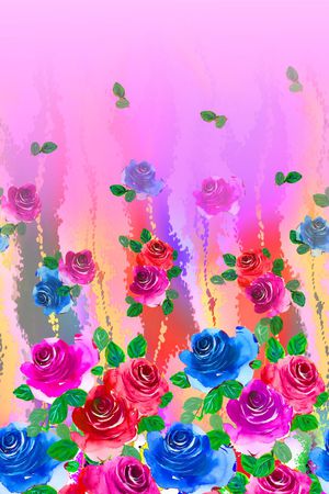 抽象几何底纹印花华亿平台图片