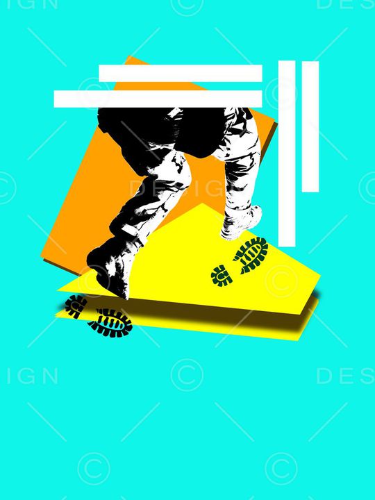 运动时尚印花华亿平台图片