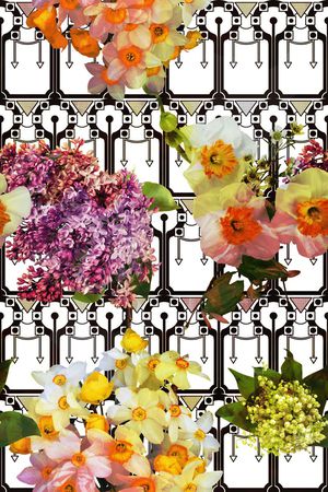 大朵印花华亿平台图片