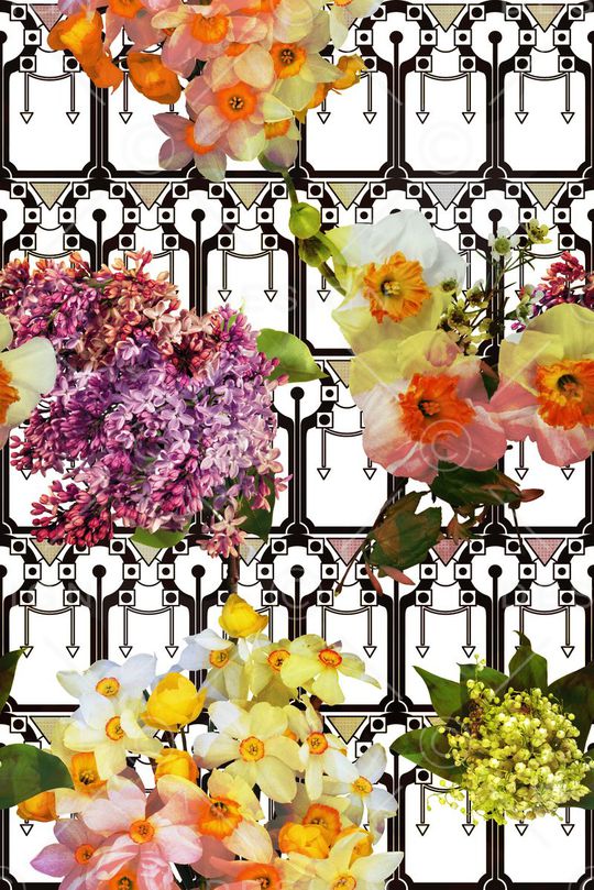 大朵印花华亿平台图片