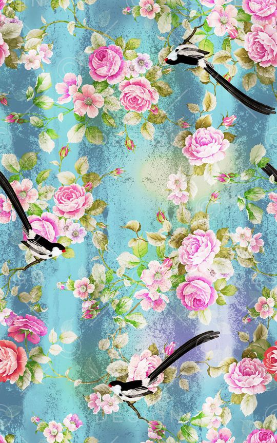 玫瑰花印花华亿平台图片