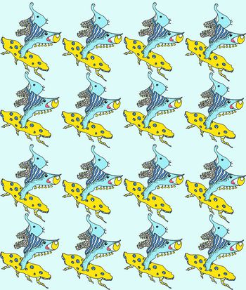 可爱印花华亿平台图片