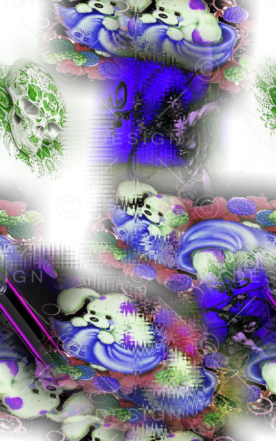 混搭印花华亿平台图片