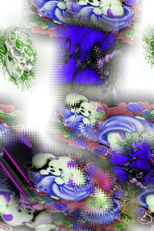 混搭印花华亿平台图片