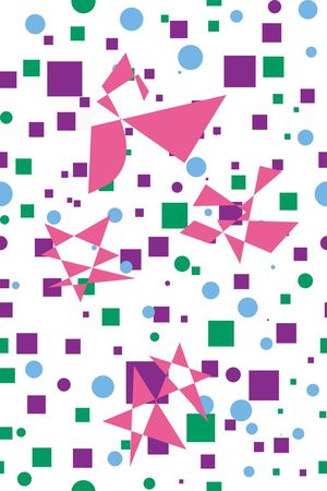 几何印花华亿平台图片