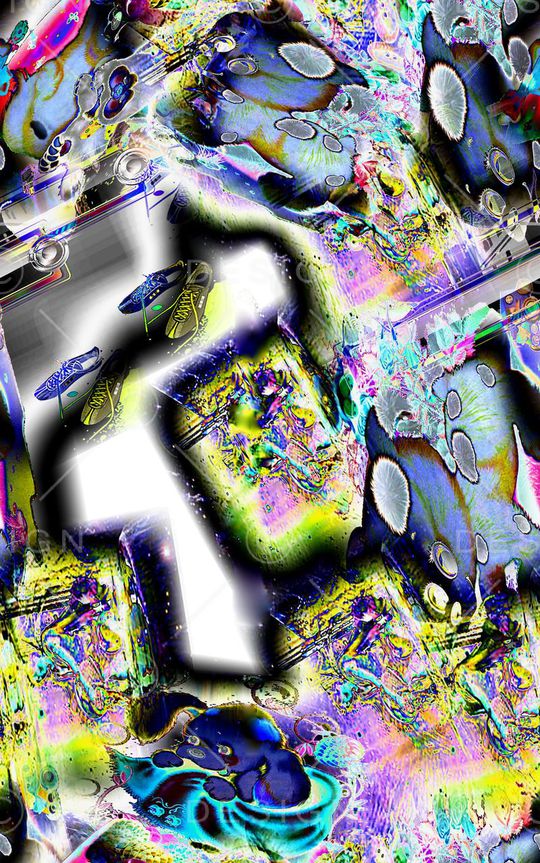 抽像印花华亿平台图片