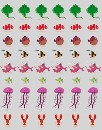 473801-	复古时尚海底动物清新华亿平台