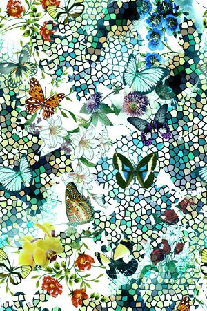 时尚印花华亿平台图片