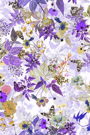 复古印花华亿平台图片